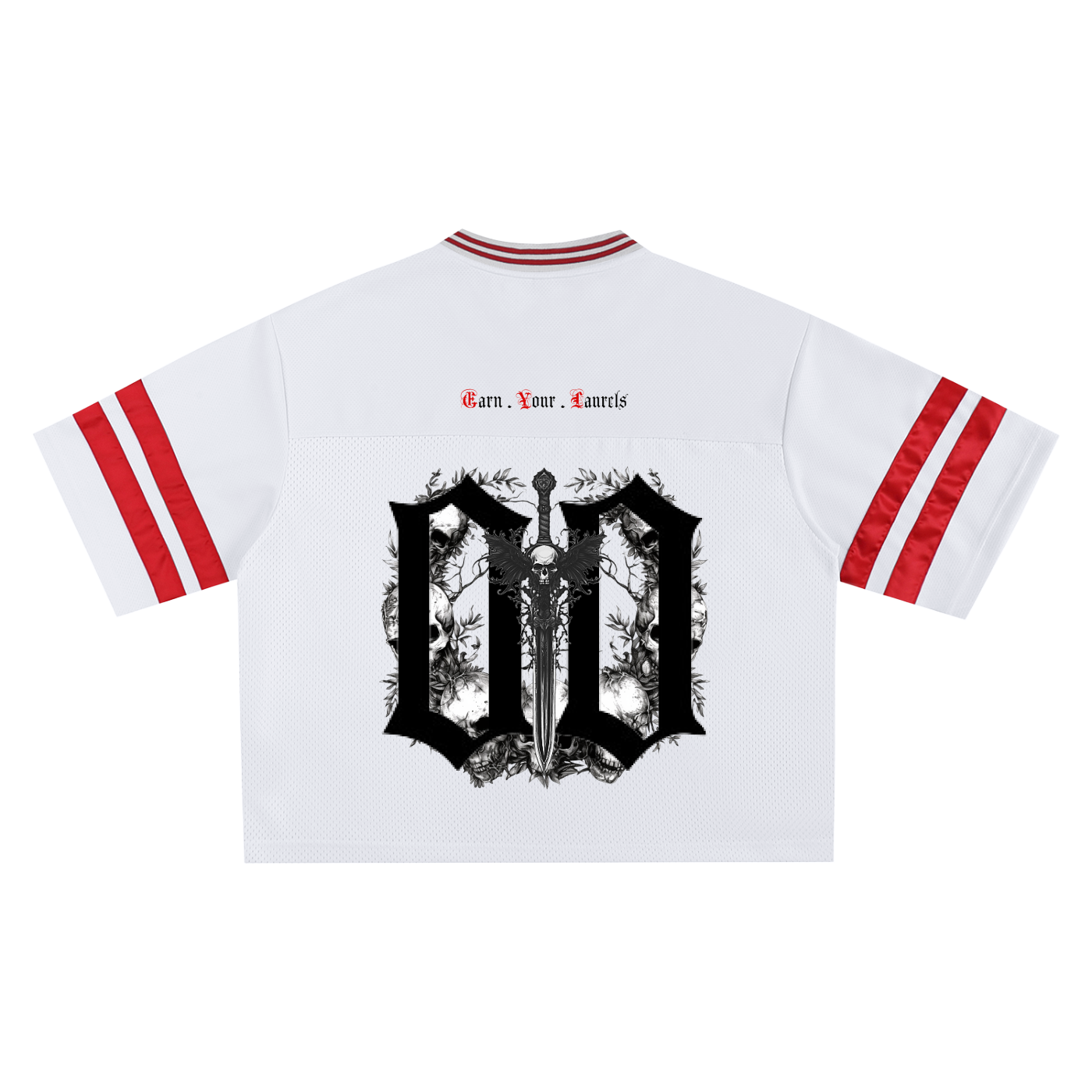 Deathcore cropped boxy jersey