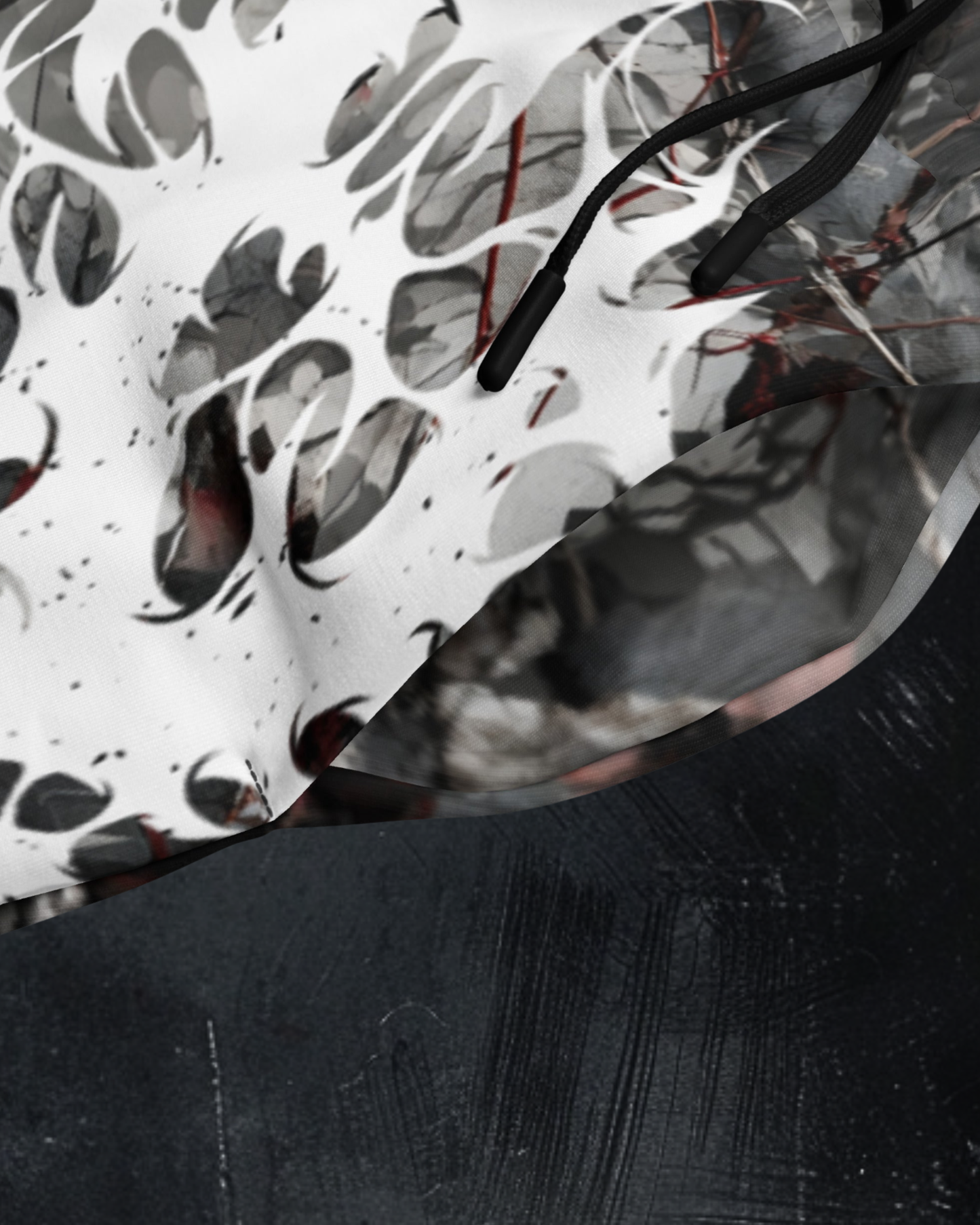 Deathcore lightweight skull camo joggers