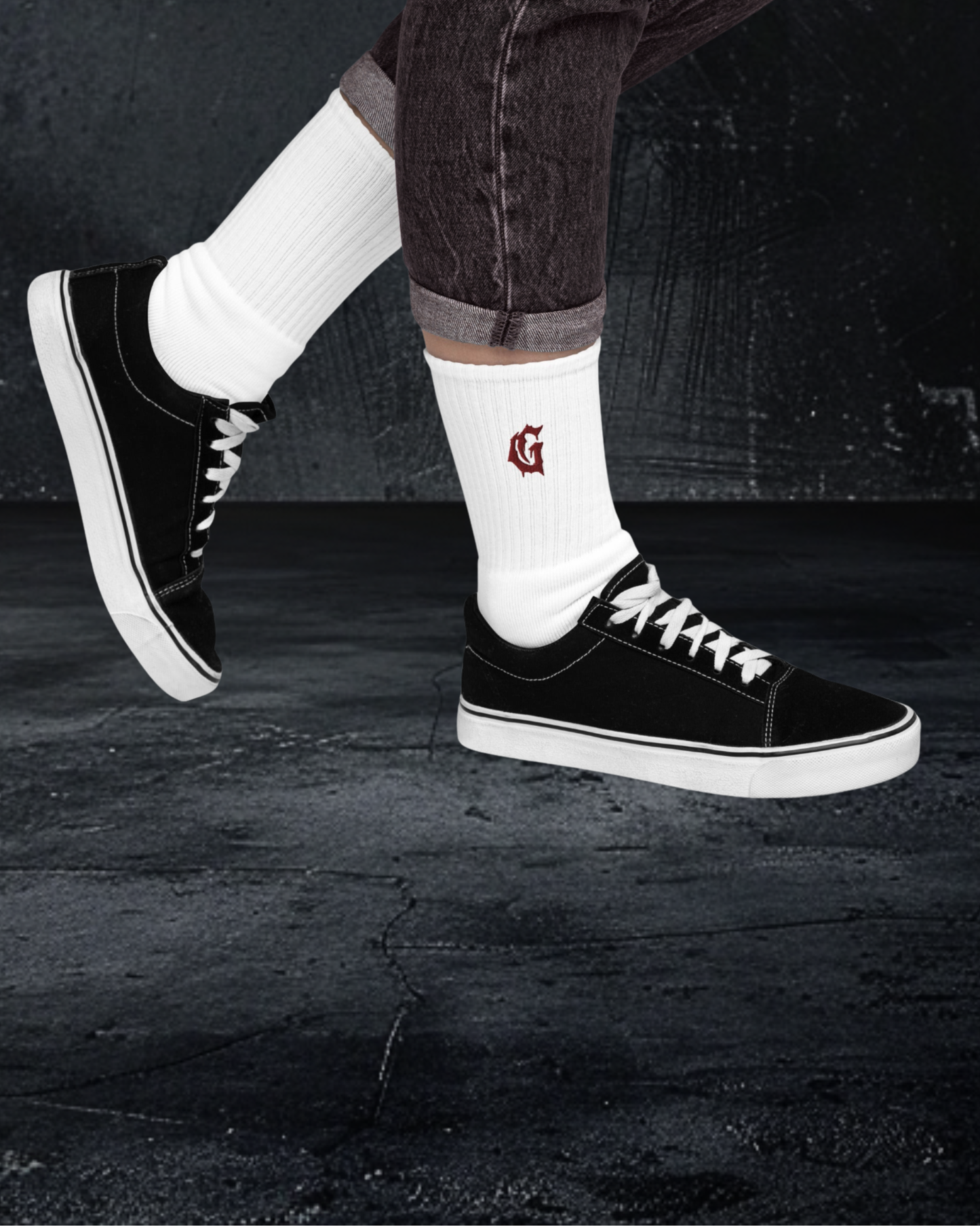 Classic 'G' embroidered socks