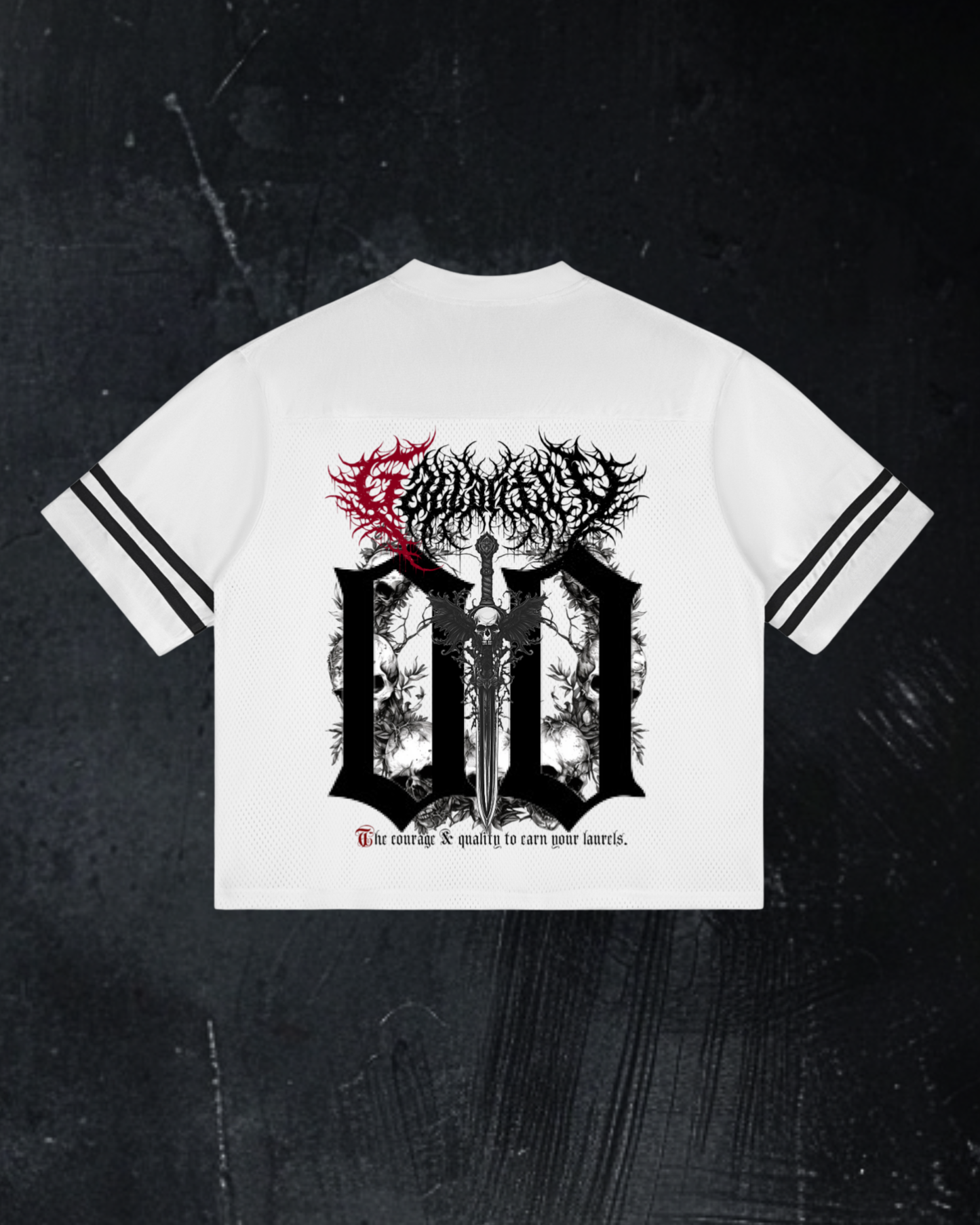 Deathcore oversized jersey