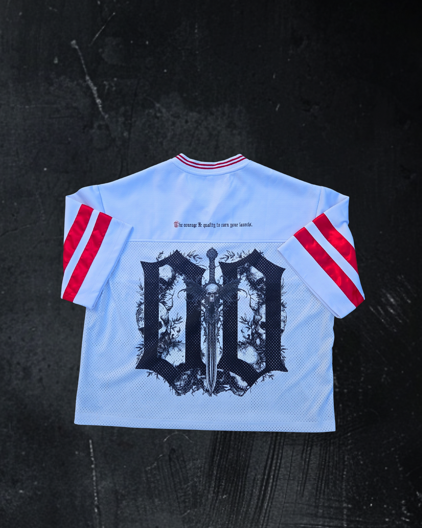 Deathcore cropped boxy jersey