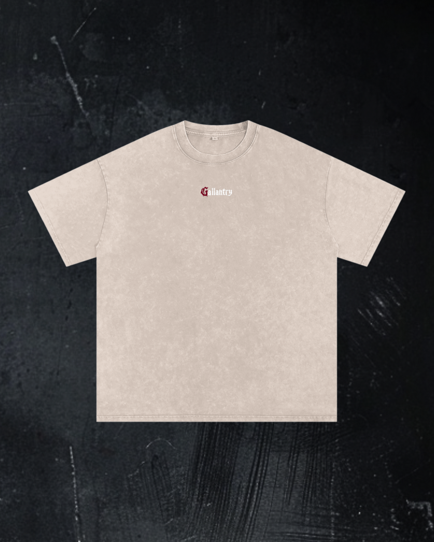 Alternative vintage wash oversized pump cover t