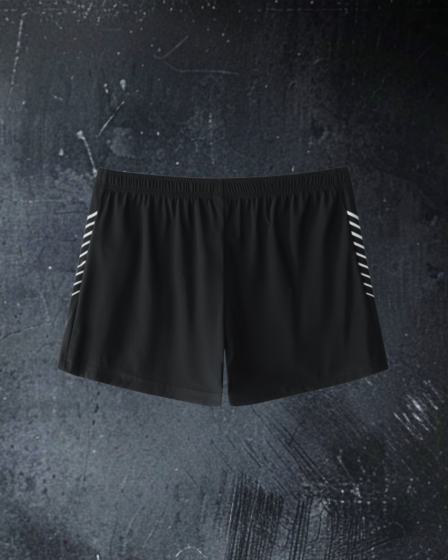 Alternative striped performance shorts