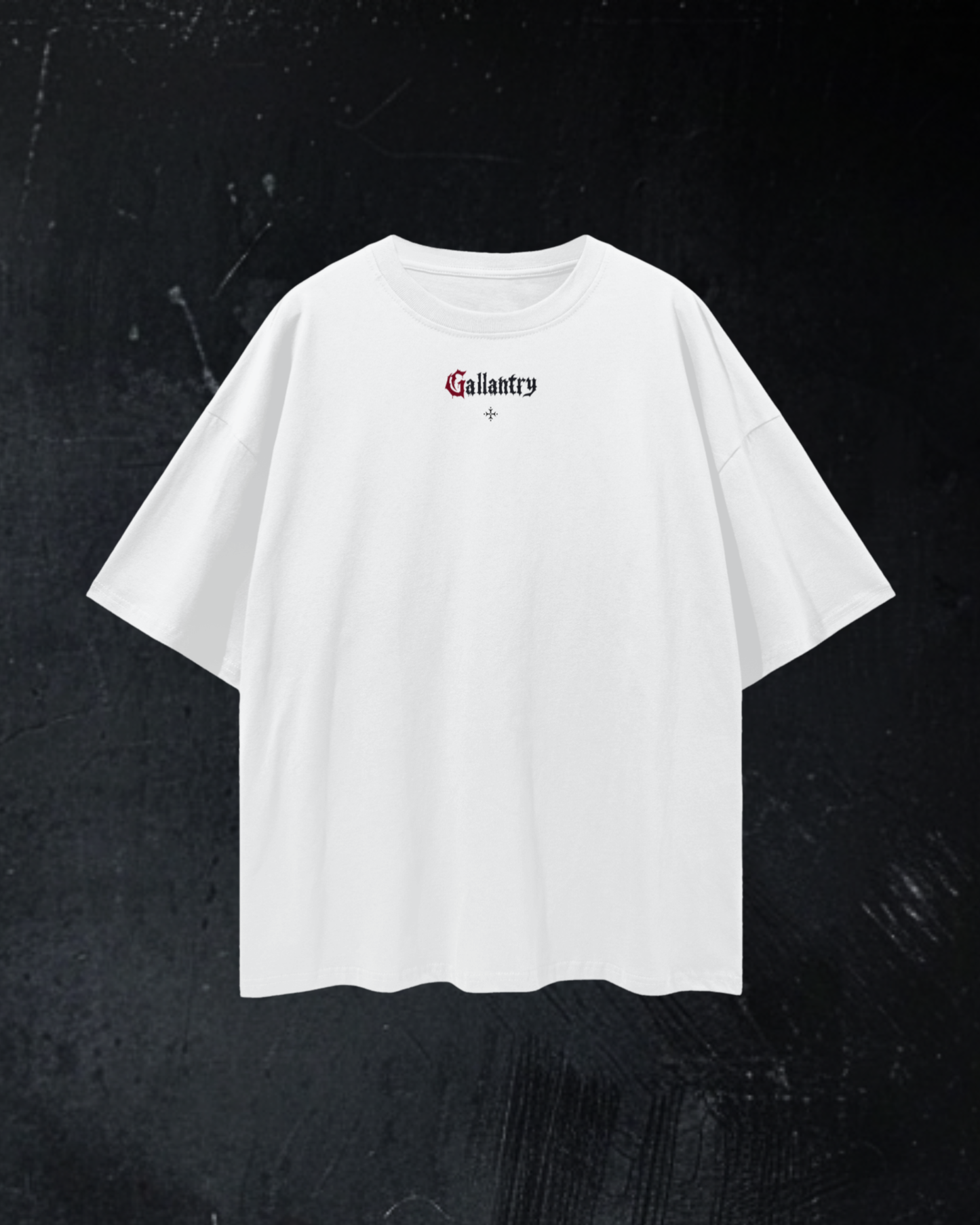 Alternative loose drop shoulder t