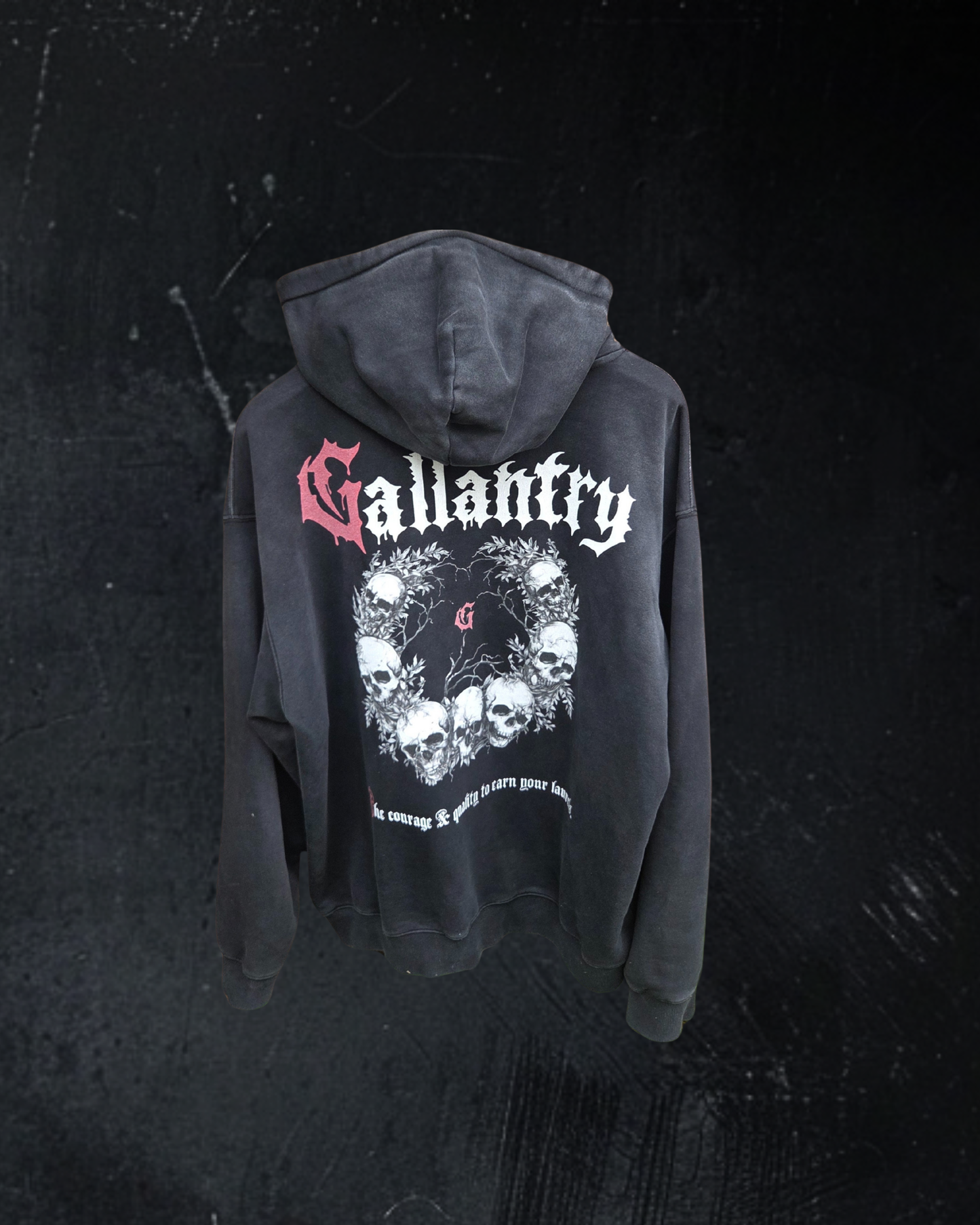 Classic heavyweight sunfaded hoodie