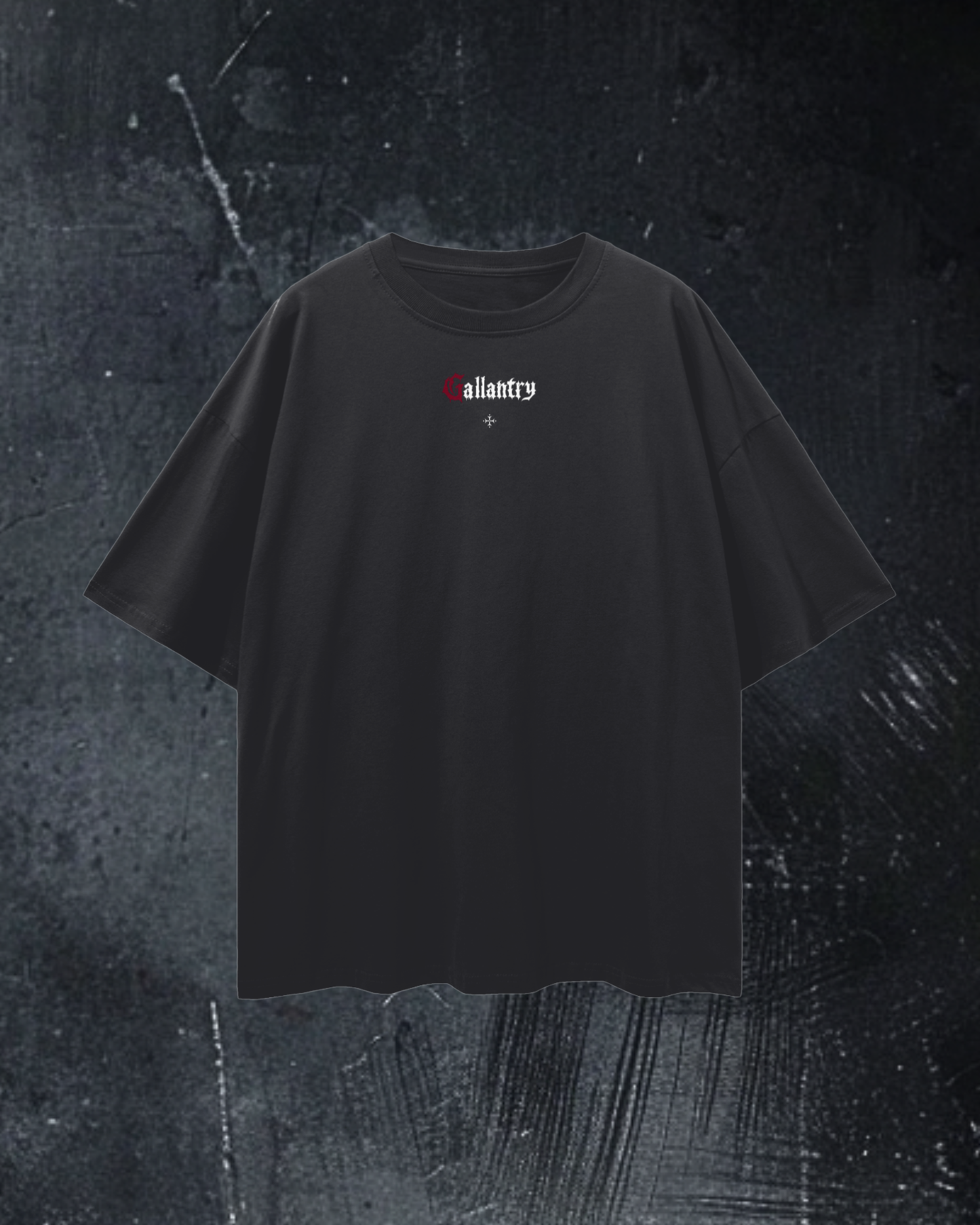 Alternative loose drop shoulder t