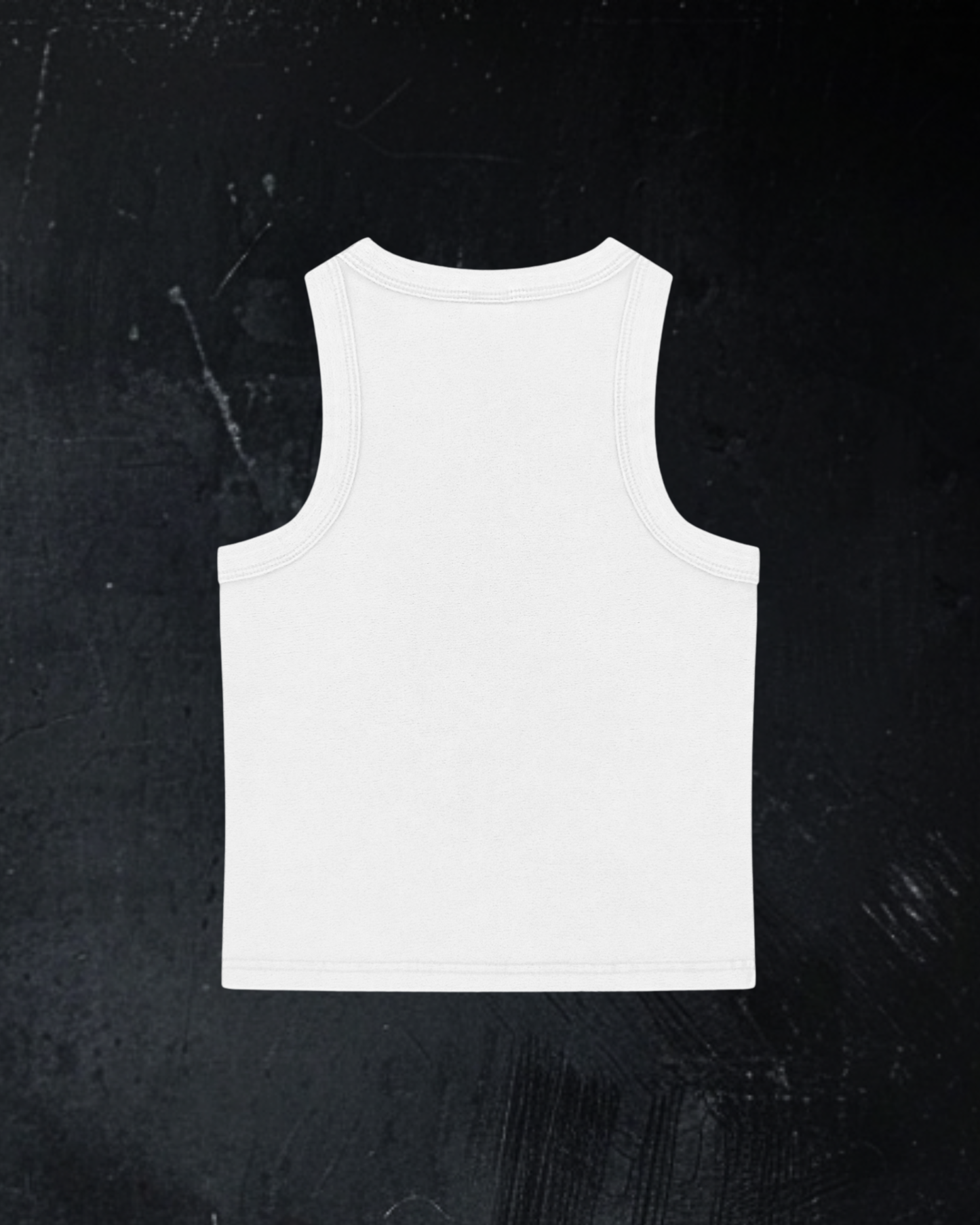 Women's alternative vintage wash bodycon tank