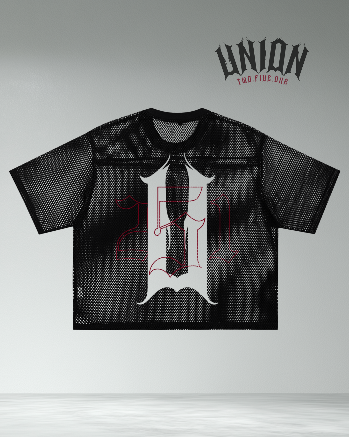 Union251 Boxy 'YNSYS' See-Through Jersey