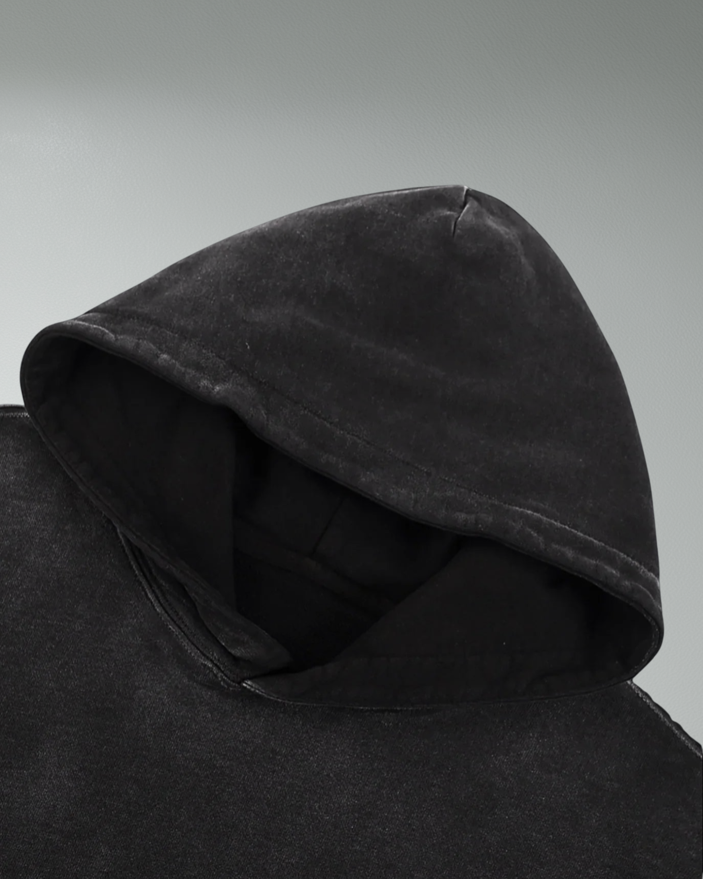 Classic heavyweight oversized faded hoodie