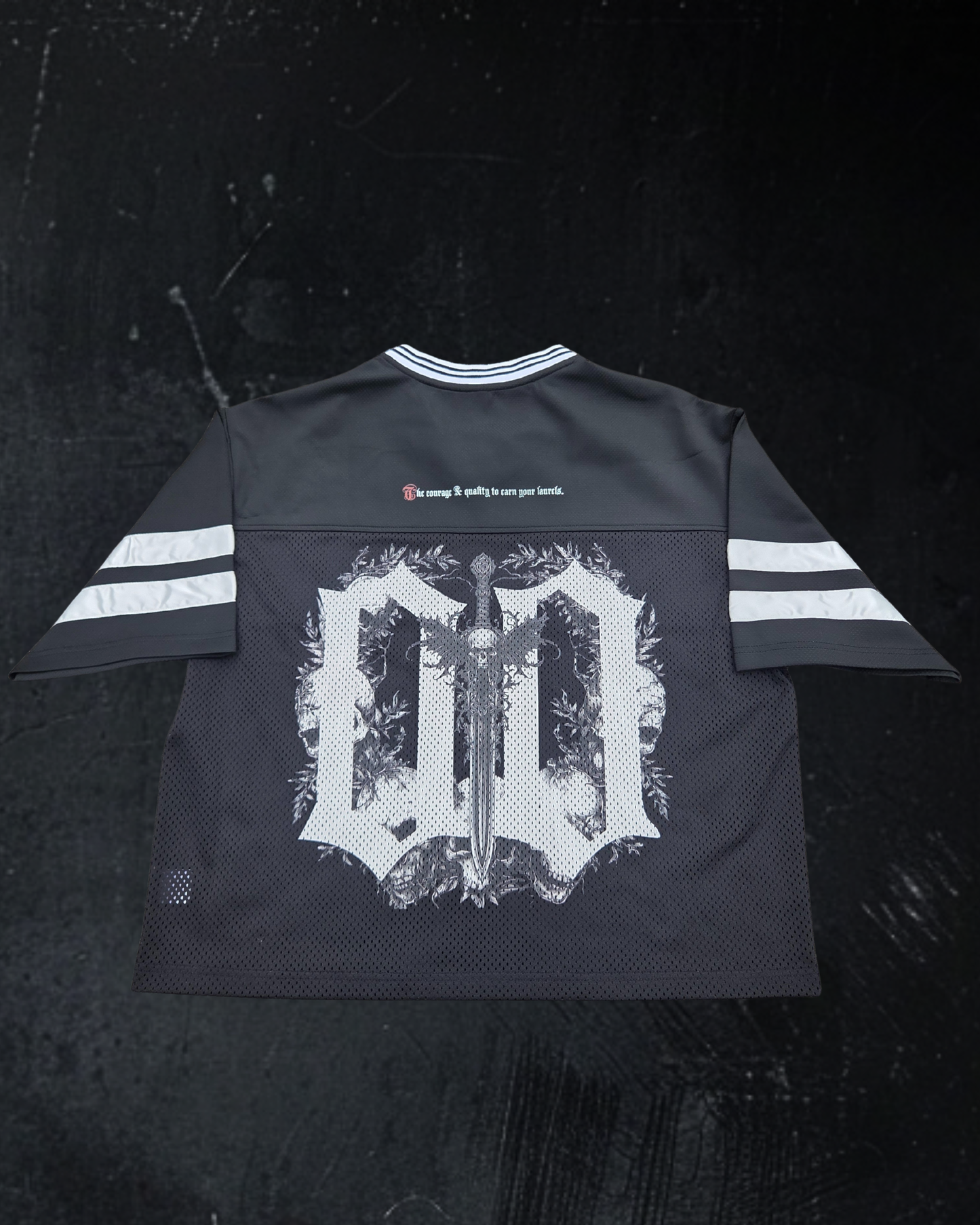 Deathcore cropped boxy jersey