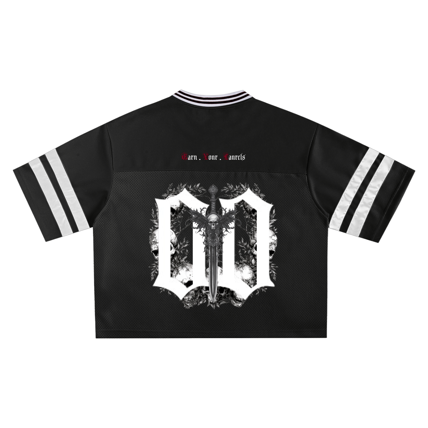 Deathcore cropped boxy jersey