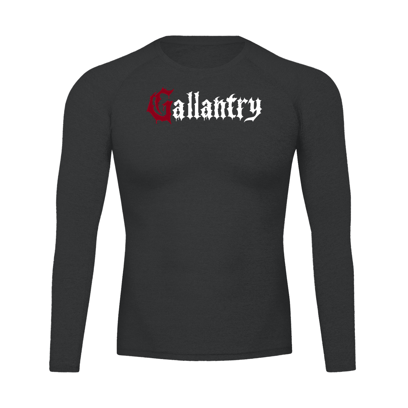 Classic 'barbed sword' performance long sleeve training t - Studio Gallantry