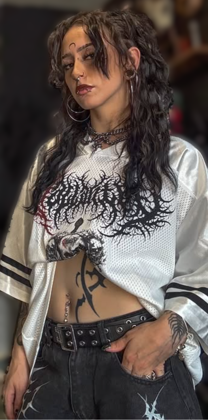 Deathcore oversized premium jersey