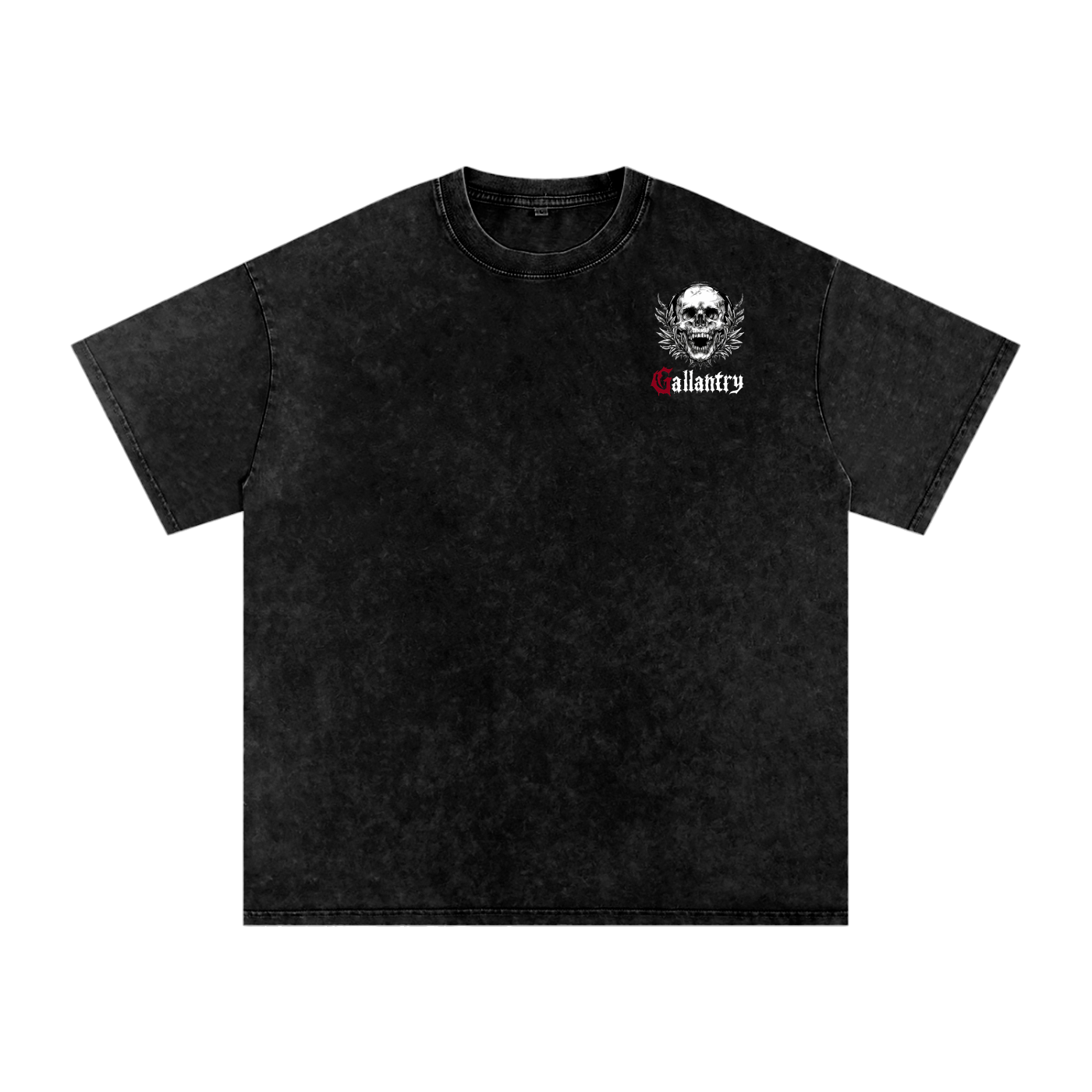 Classic 'More to me than muscles' snow washed wizard t - Studio Gallantry
