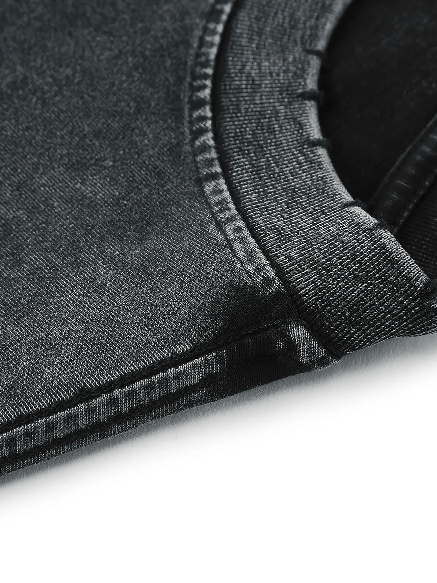Classic 'Subtle' snow wash frayed hem tank