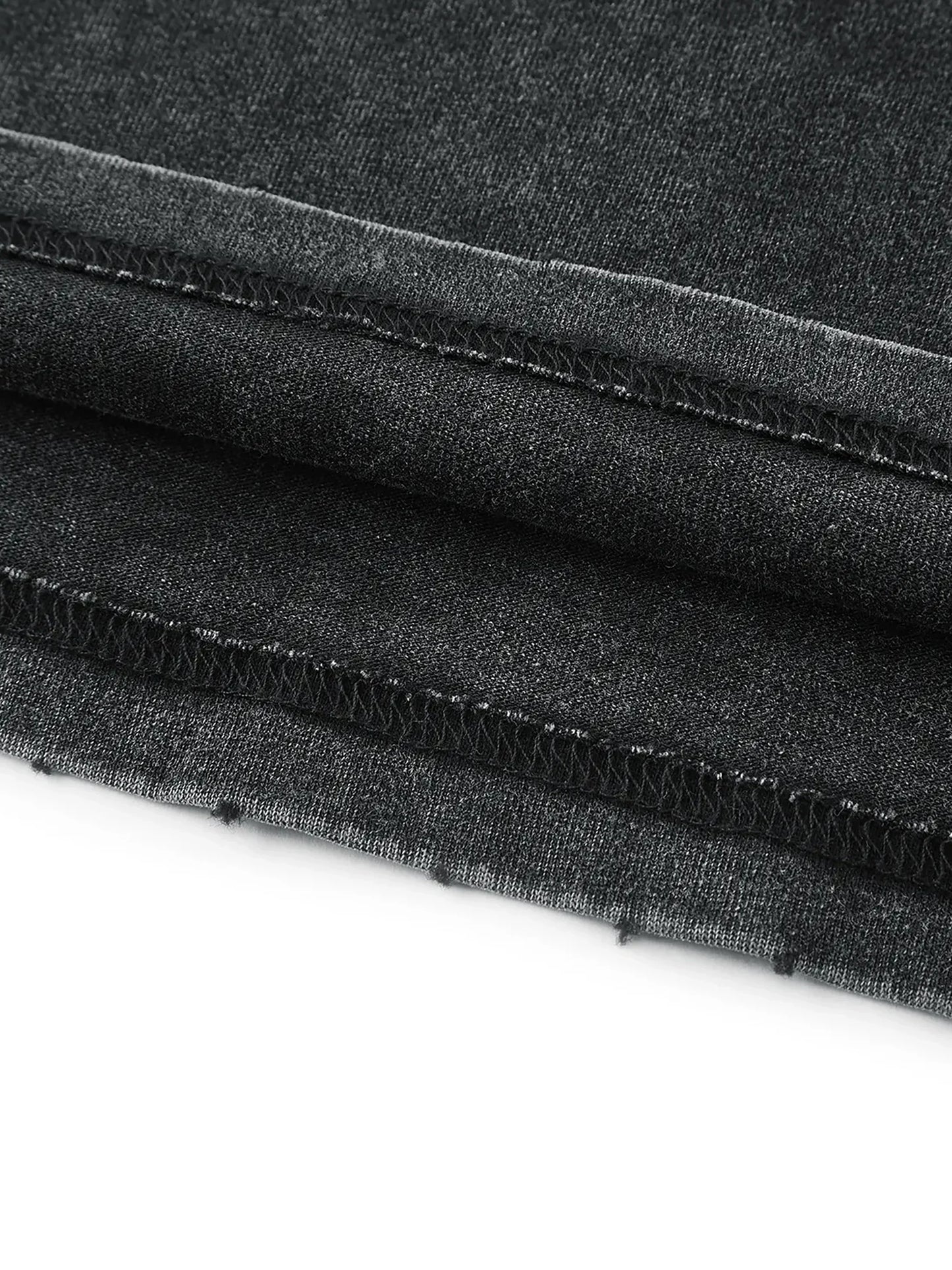 Classic snow washed frayed hem 'laurelled' tank - Studio Gallantry