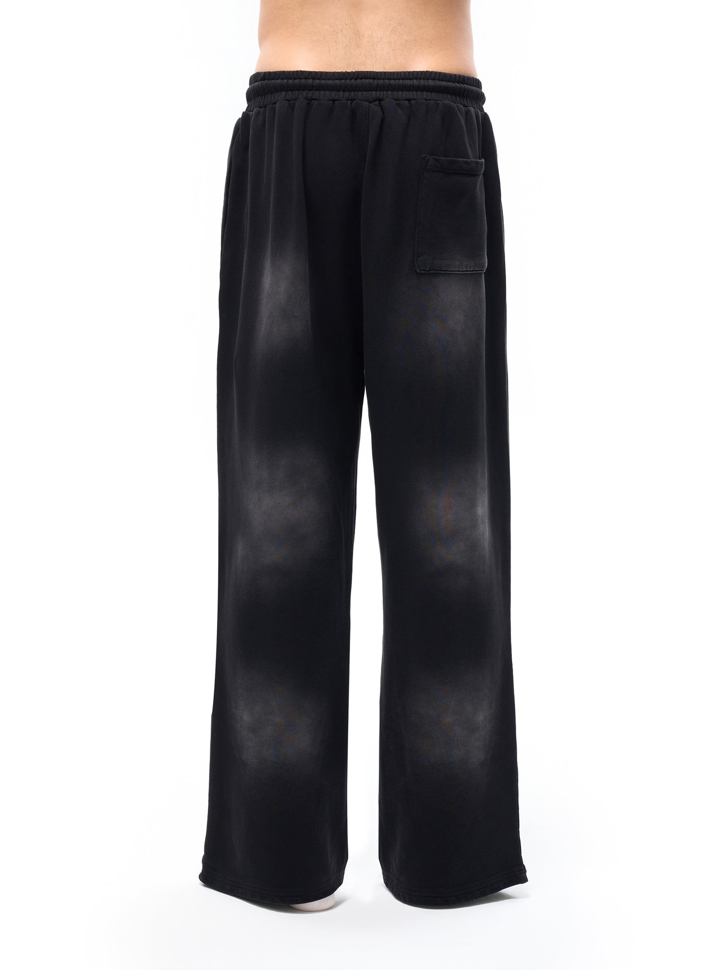 Classic 'barbed sword' faded wash loose fit sweatpants - Studio Gallantry