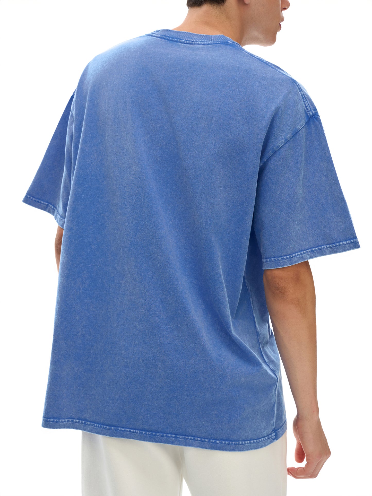 Classic 'More to me than muscles' snow washed wizard t - Studio Gallantry
