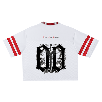 Deathcore cropped boxy jersey