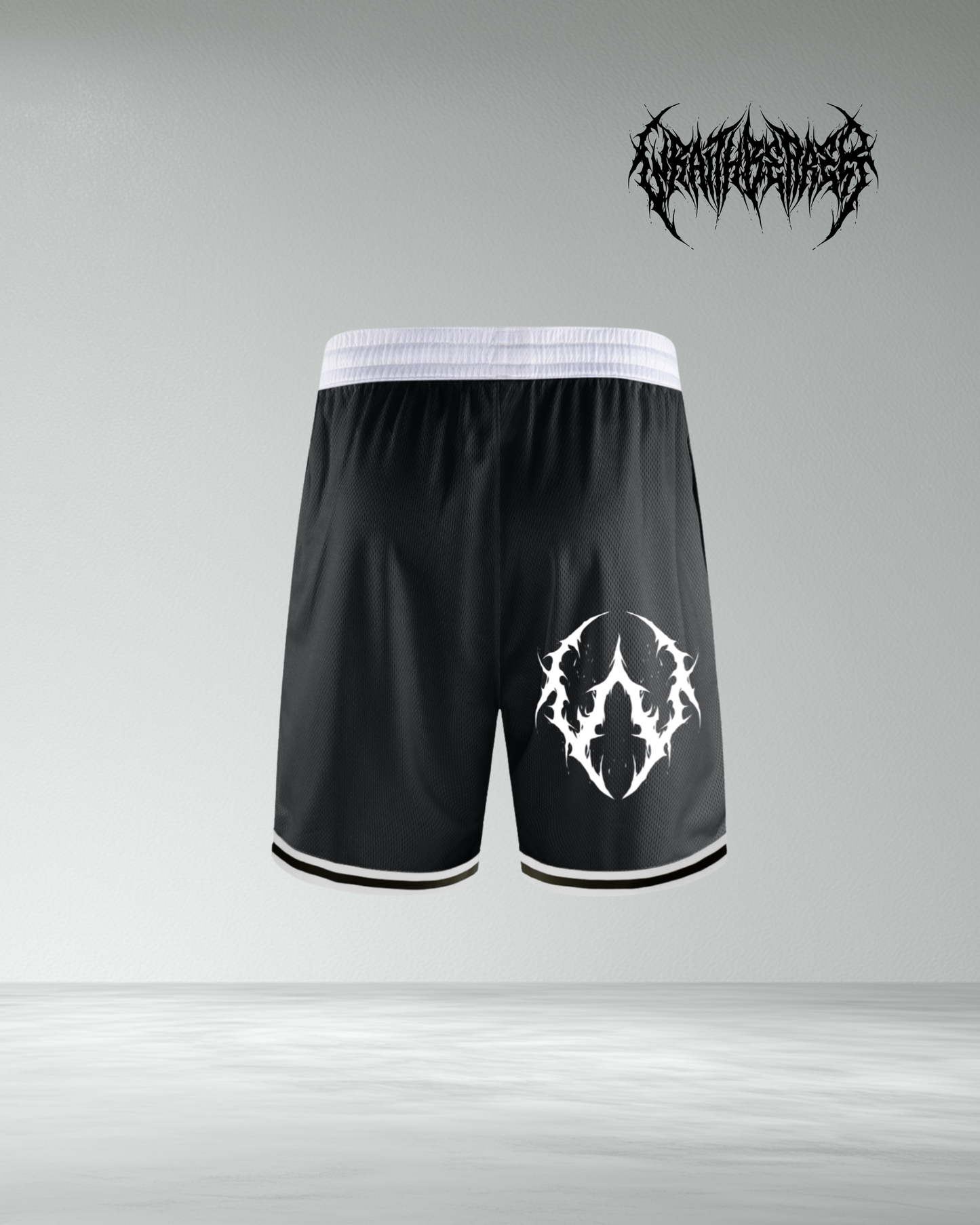 Wraithbearer Striped Trim Basketball Shorts