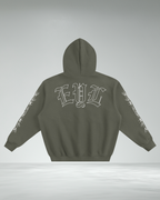 Fleeced Boxy 'Spinal Reaper' Hoodie