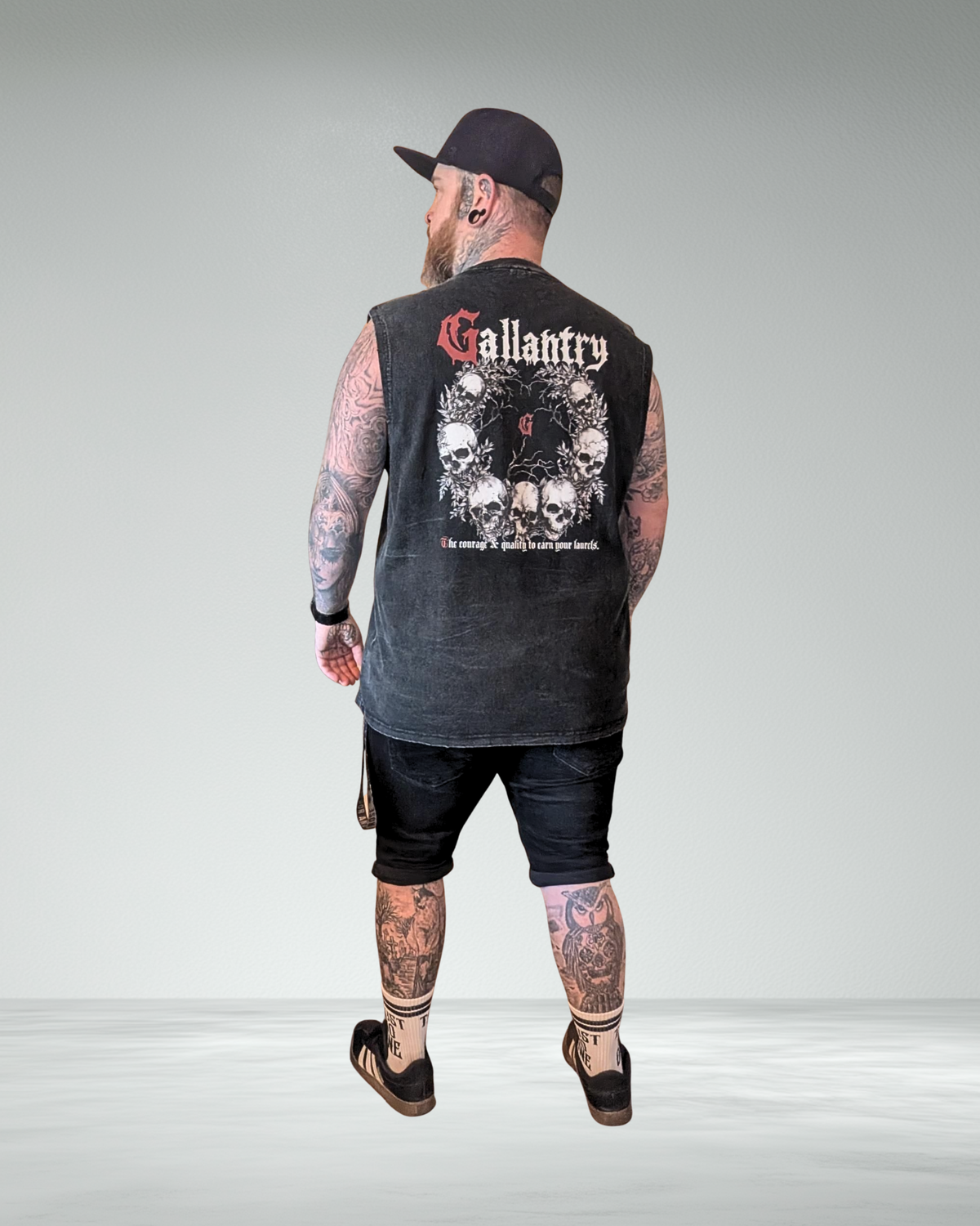 Classic Vintage Wash Frayed Hem Tank