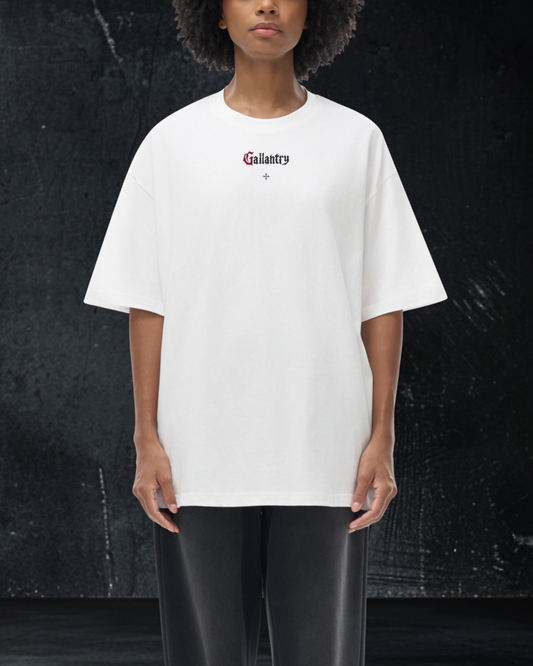 Alternative loose drop shoulder t