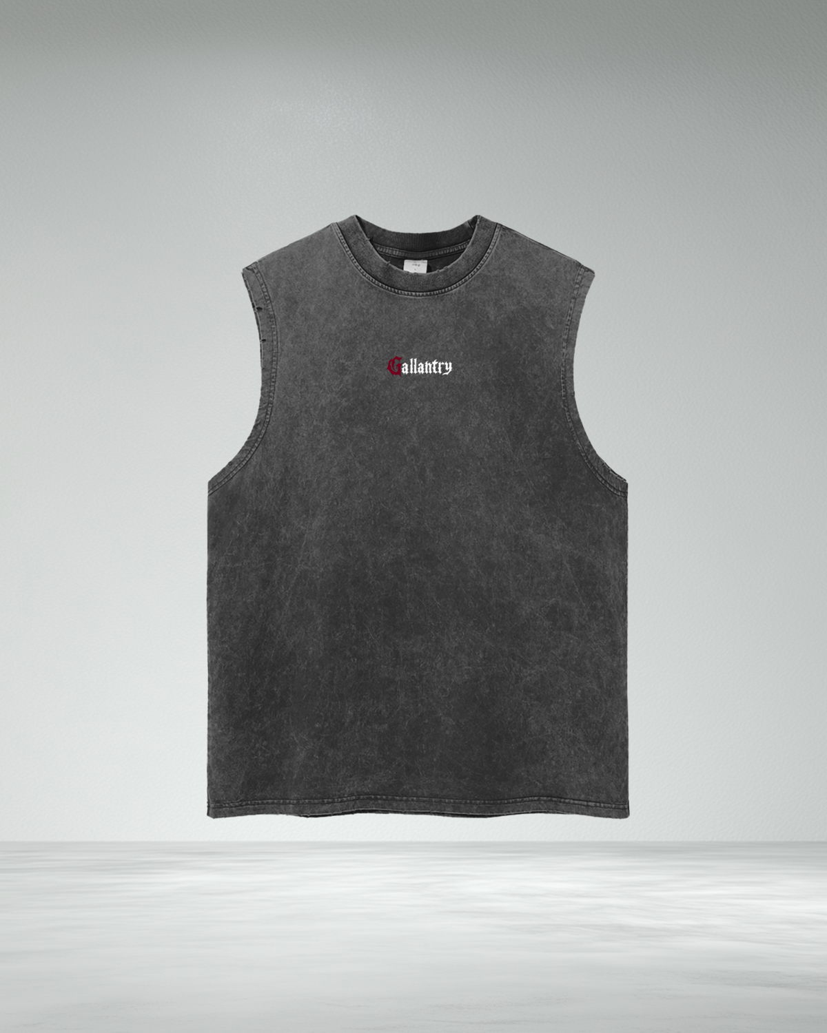 Classic Vintage Wash Frayed Hem Tank