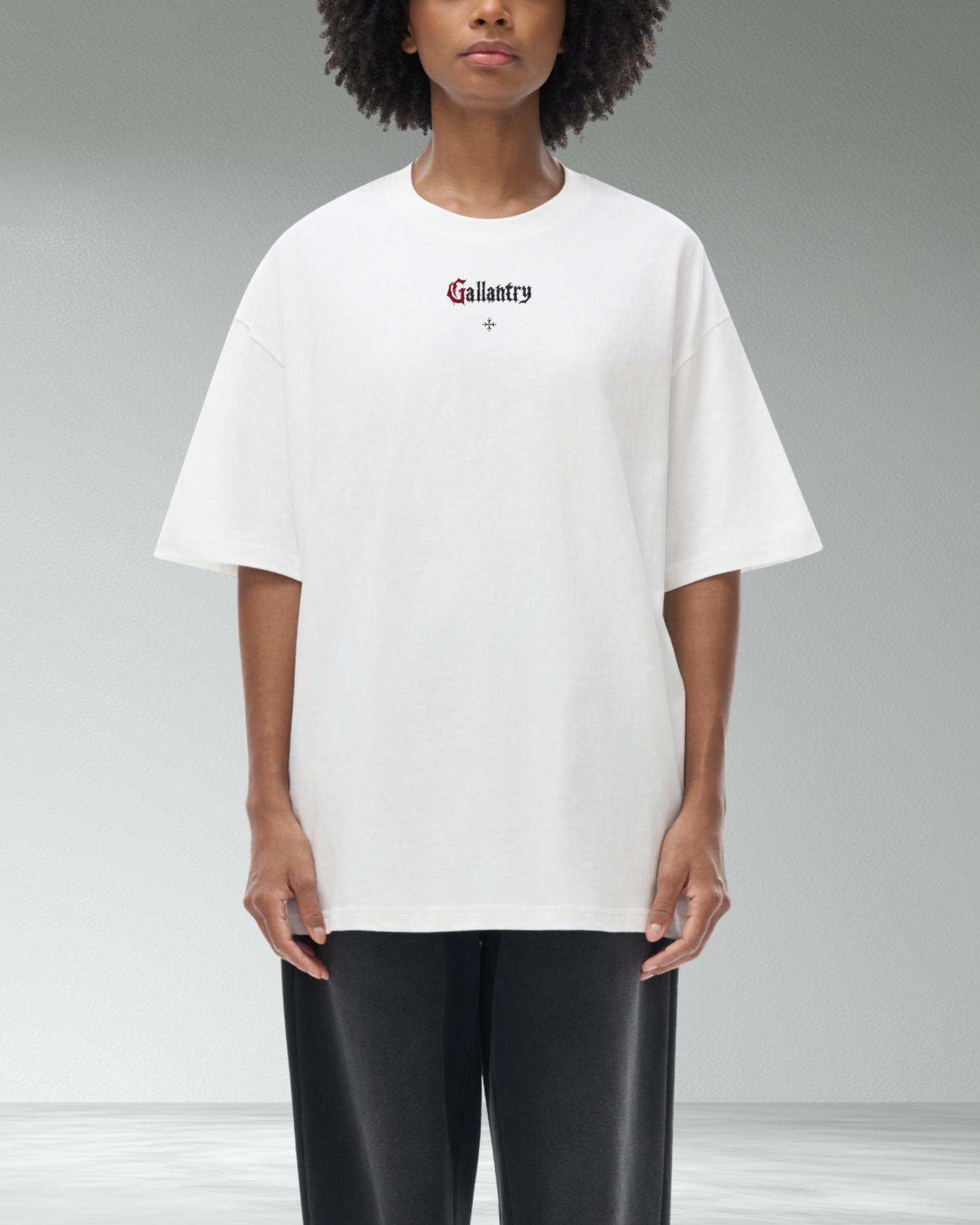 Classic loose drop shoulder t