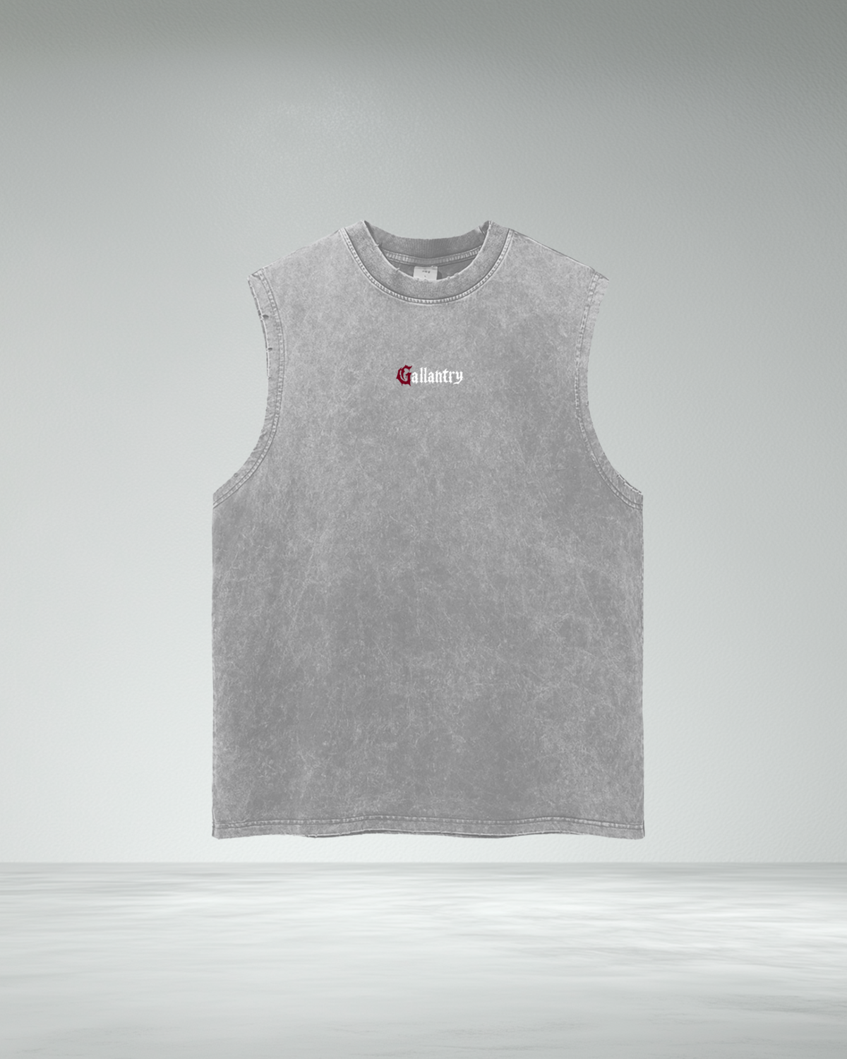 Classic Vintage Wash Frayed Hem Tank