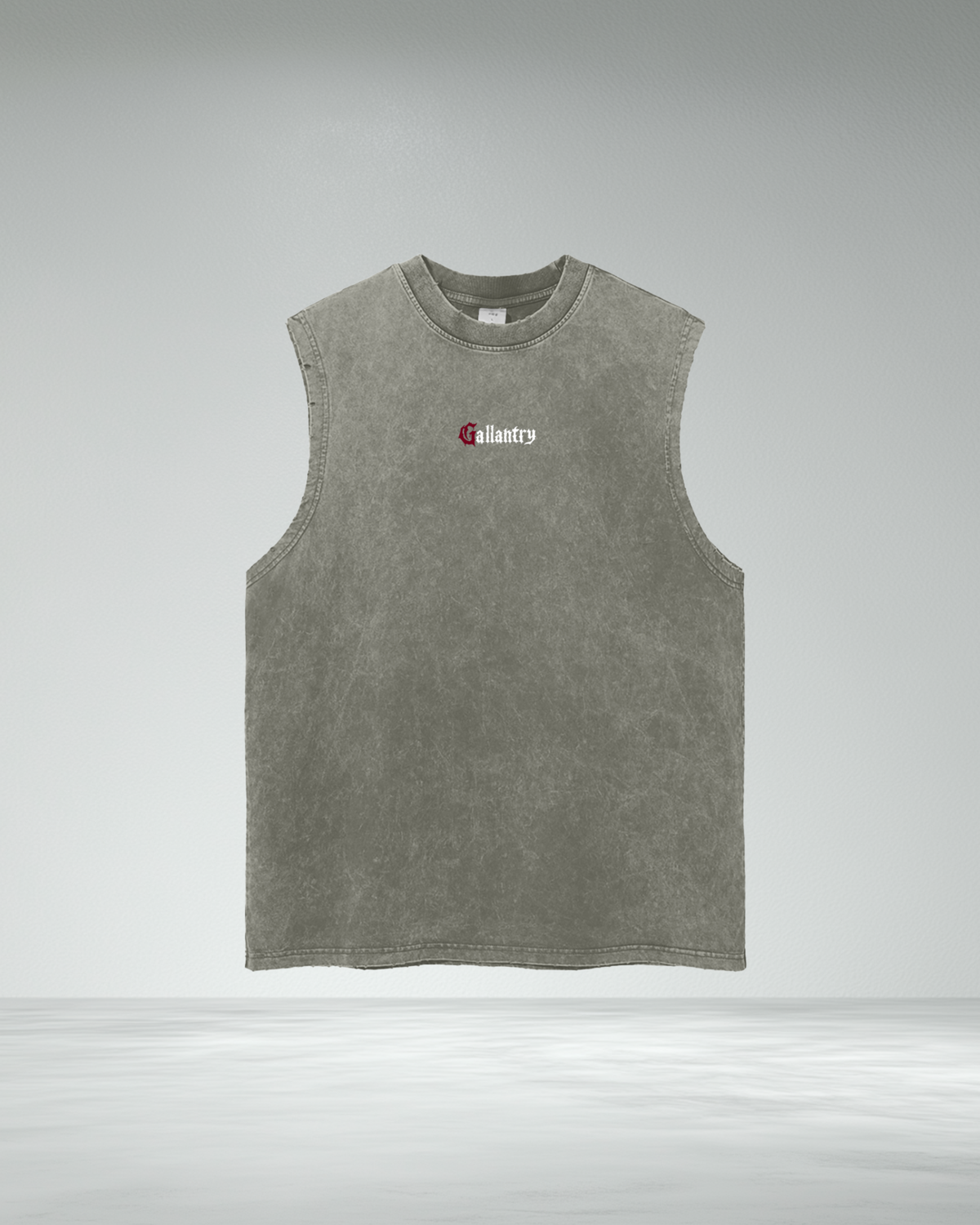 Classic Vintage Wash Frayed Hem Tank