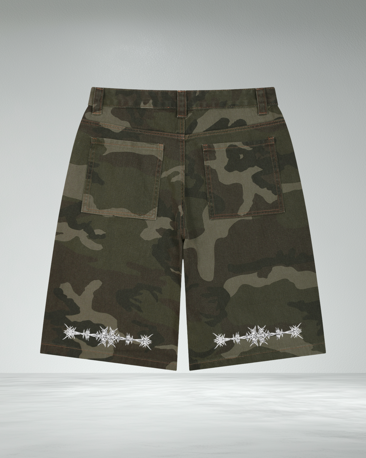 British Camo Jorts