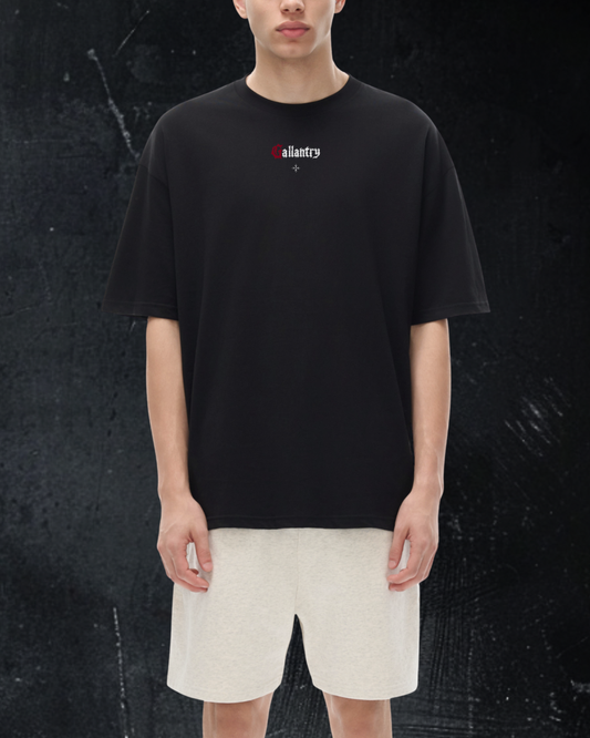 Alternative loose drop shoulder t