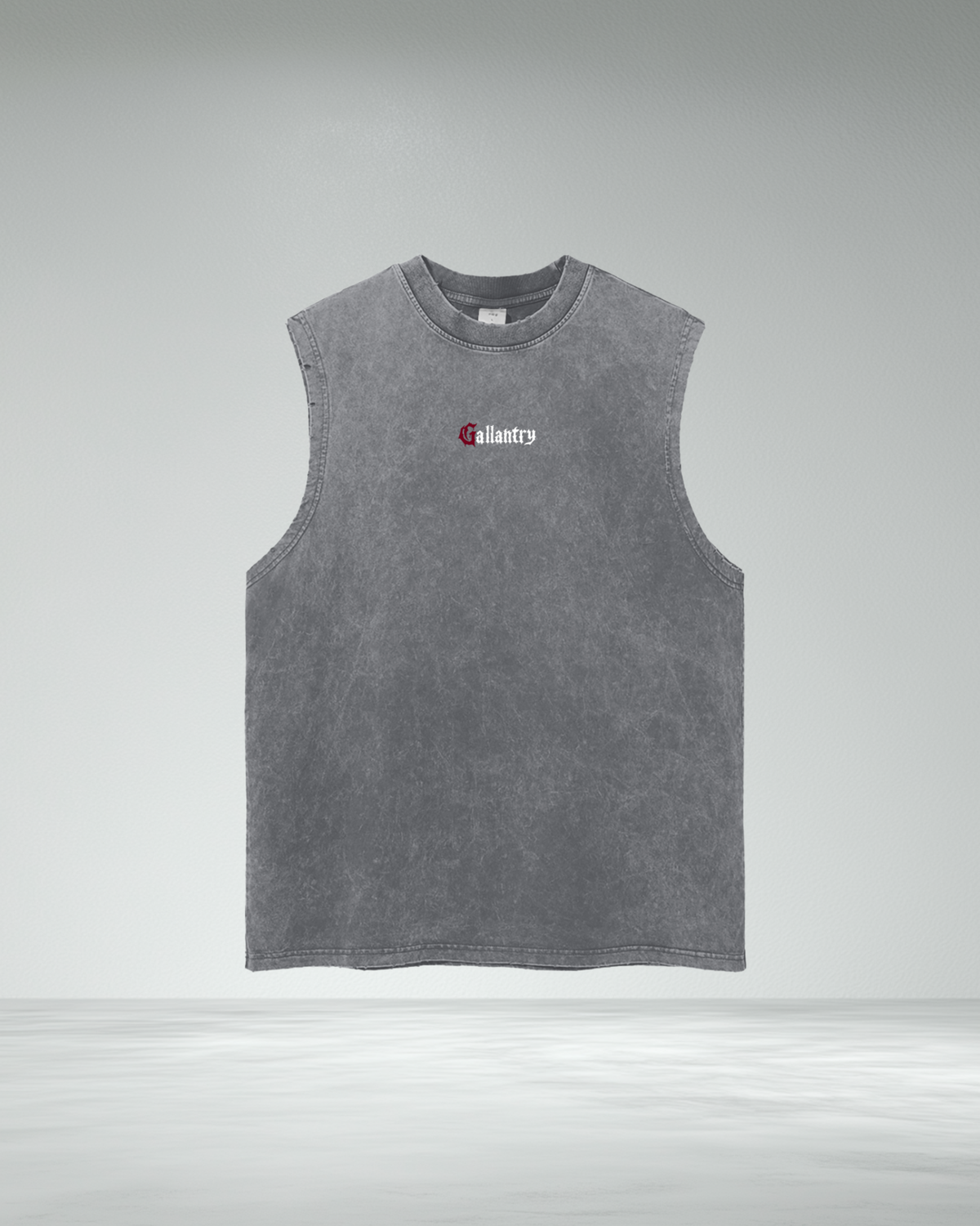 Classic Vintage Wash Frayed Hem Tank