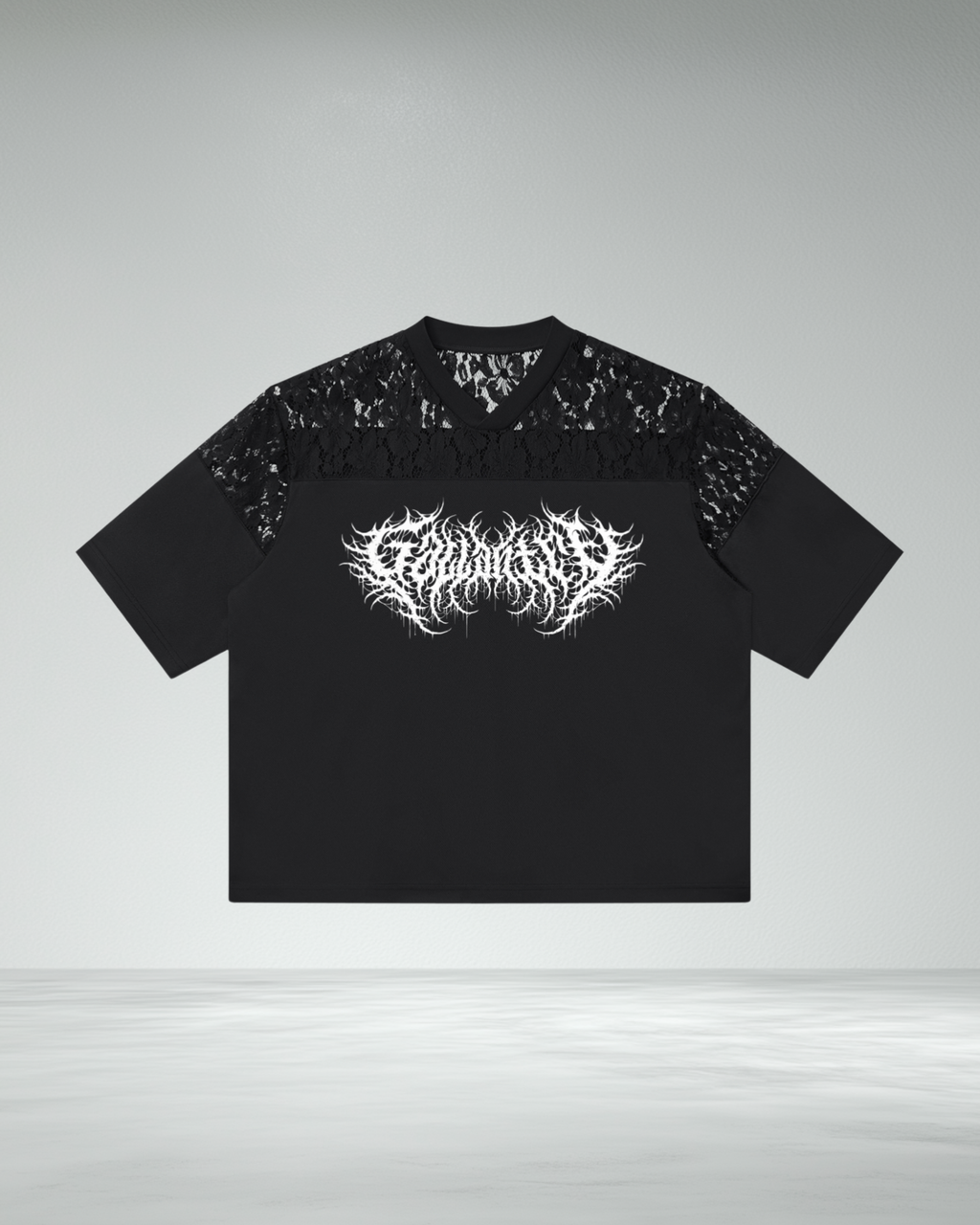 Lace Panelled Jersey