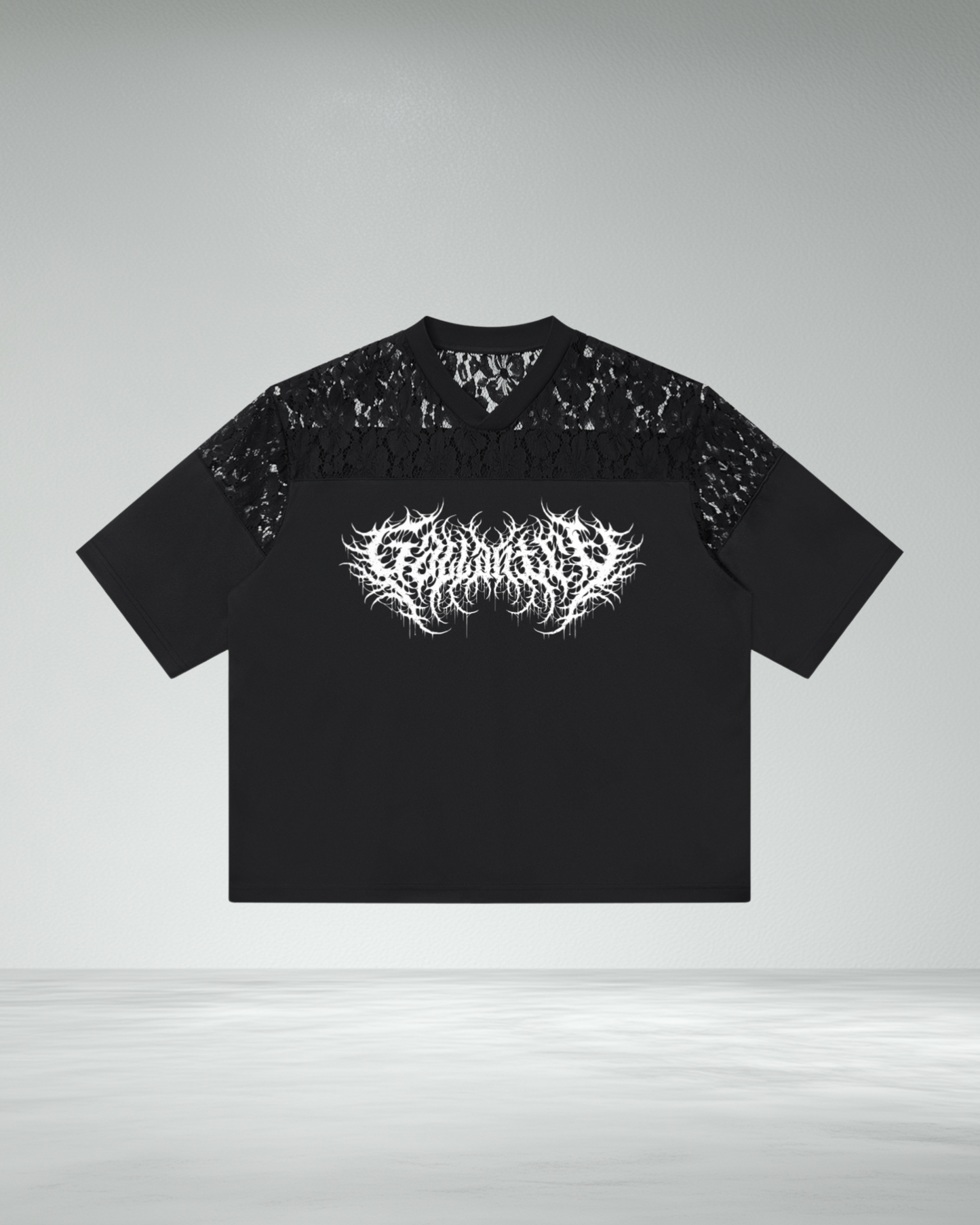 Lace Panelled Jersey