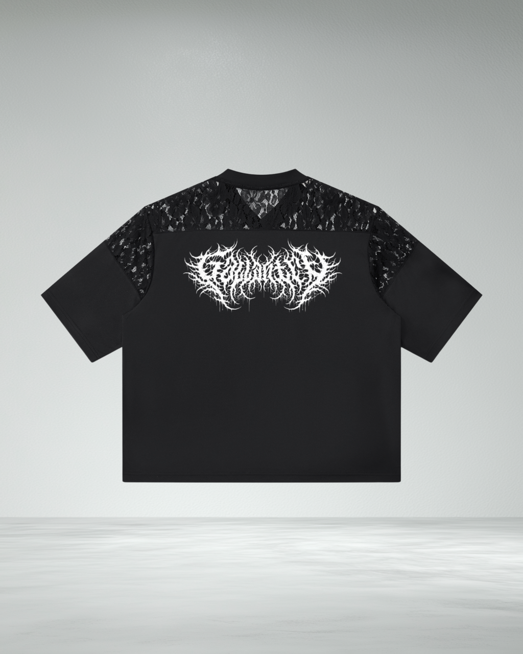 Lace Panelled Jersey