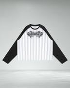 Striped Baseball Long-sleeved T