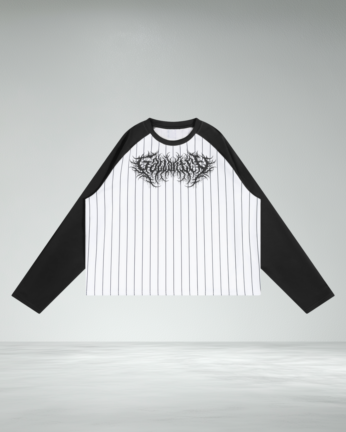 Striped Baseball Long-sleeved T