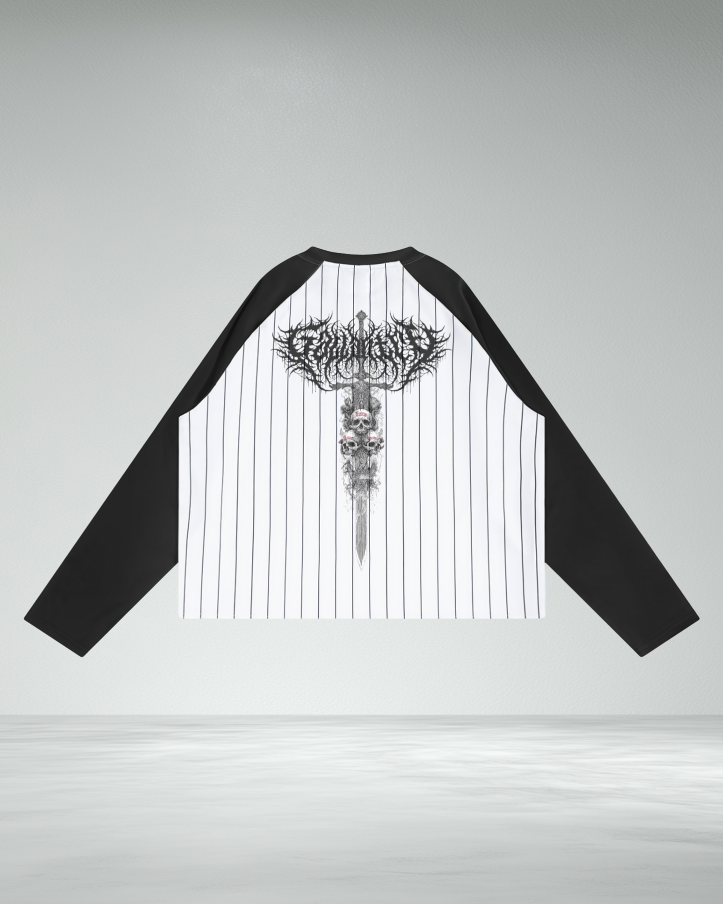 Striped Baseball Long-sleeved T