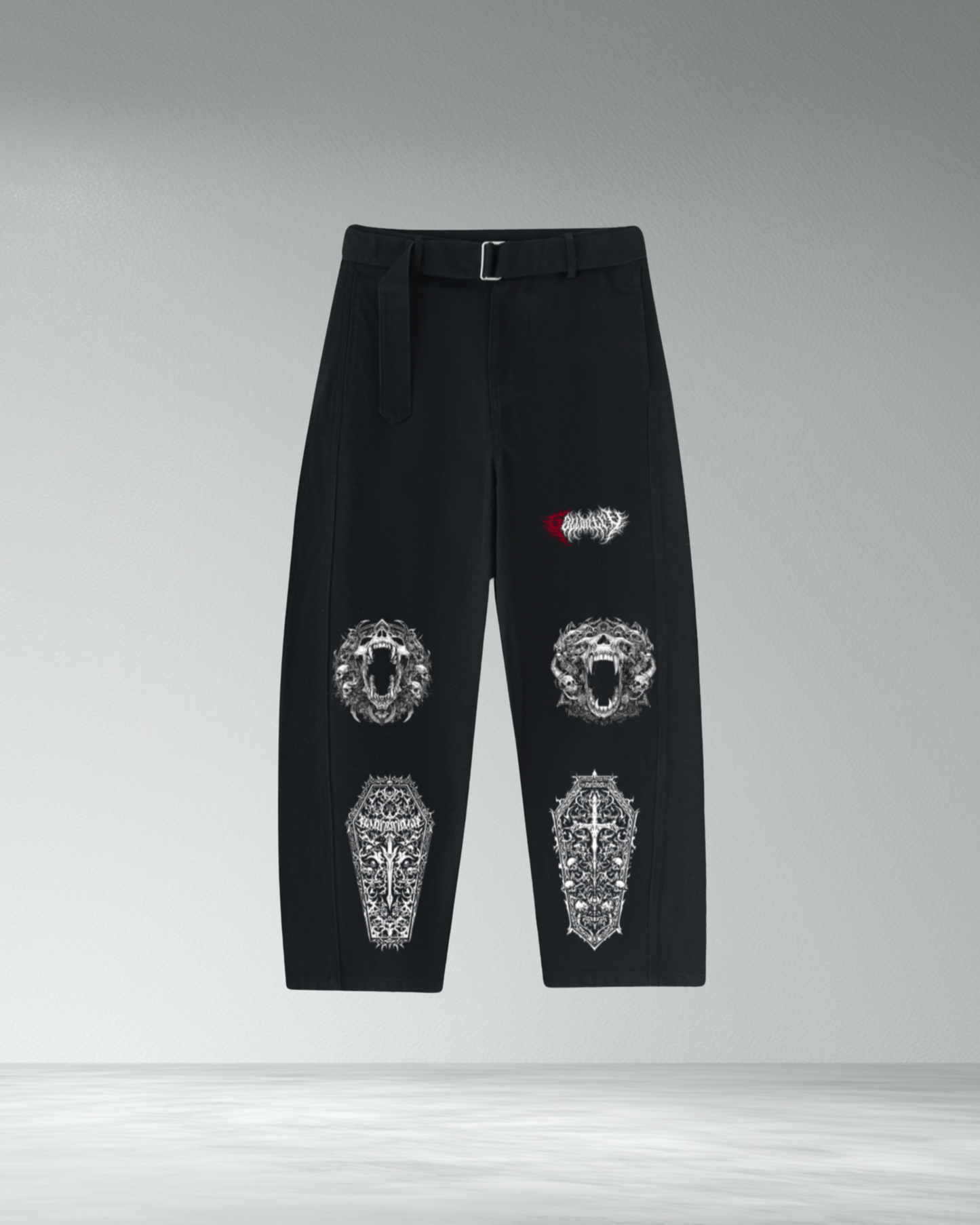 Deathcore twisted seam bladed trousers