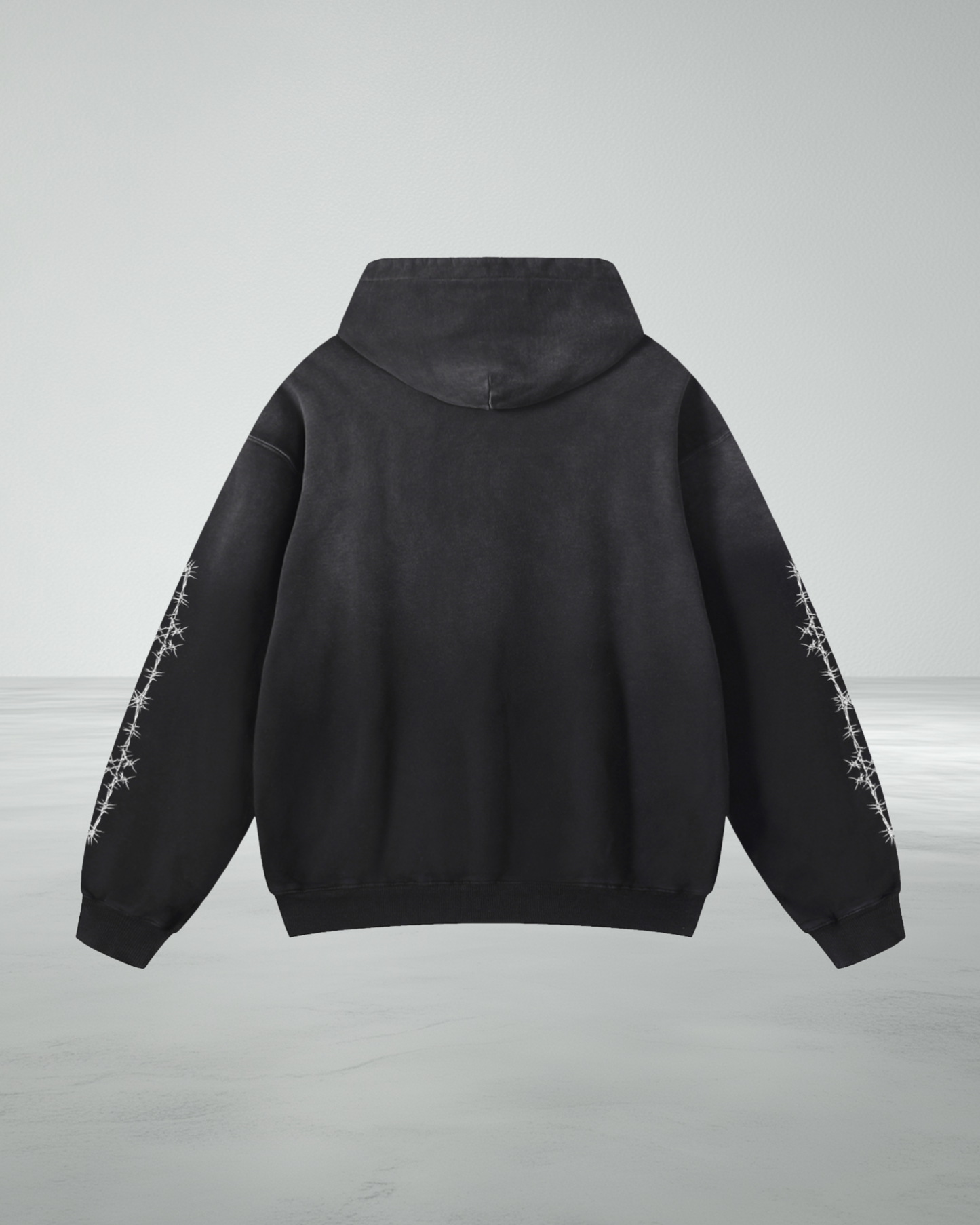 Heavyweight Faded Classic 'Barbed' Hoodie