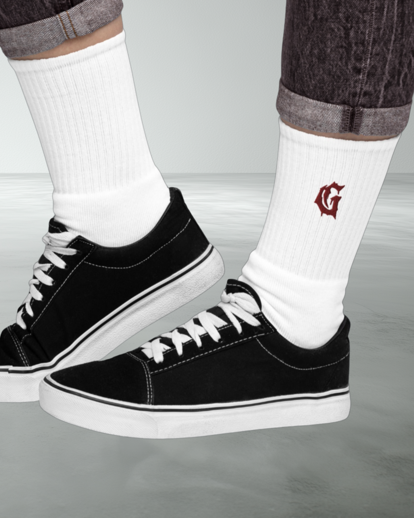 Classic 'G' embroidered socks