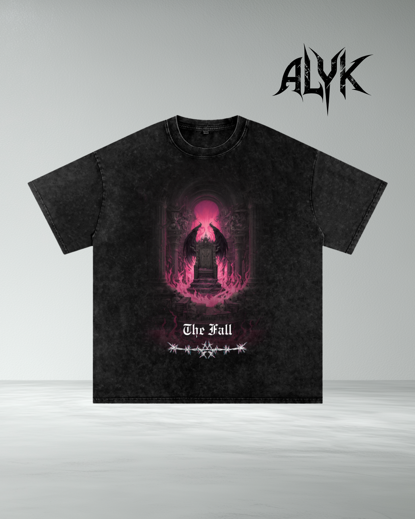 ALYK Snow Wash 'The Fall' Graphic T