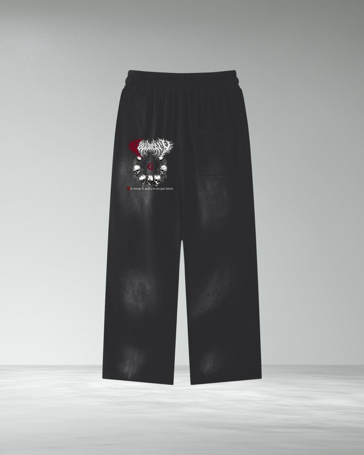 Faded Wash 'Soulforged' Baggy Joggers
