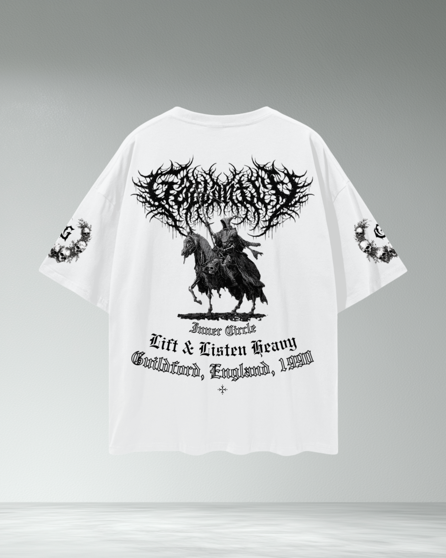 Drop Shoulder 'Inner Circle' T