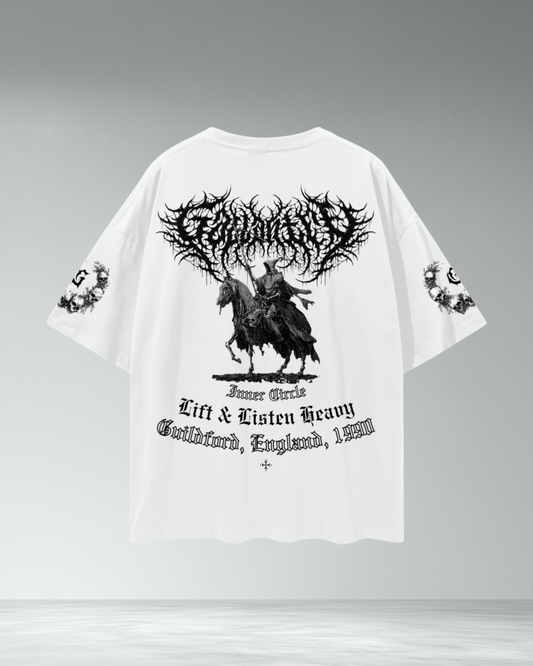 Deathcore drop shoulder pump cover T