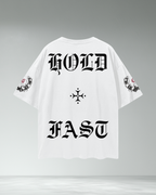 Drop Shoulder 'Hold Fast' T