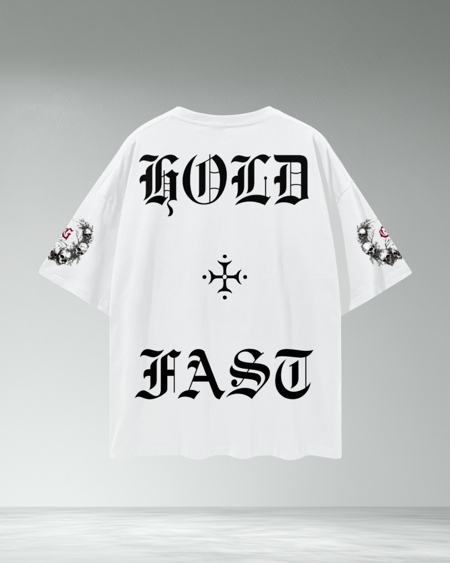 Drop Shoulder 'Hold Fast' T