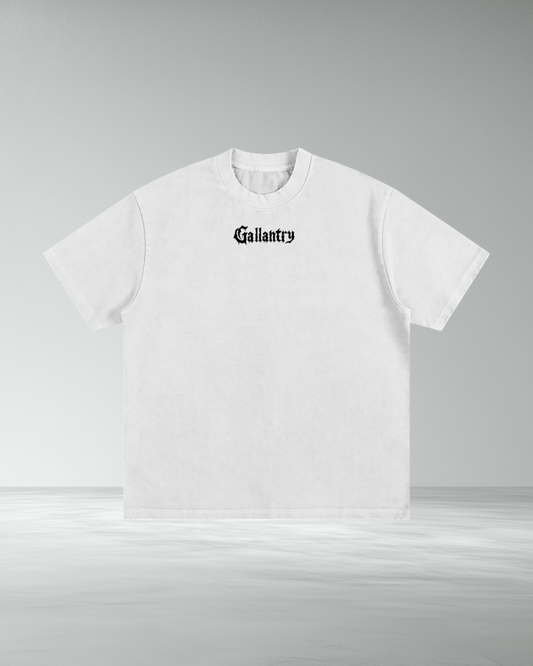 Heavyweight 'Classic' Vintage Wash Frayed T